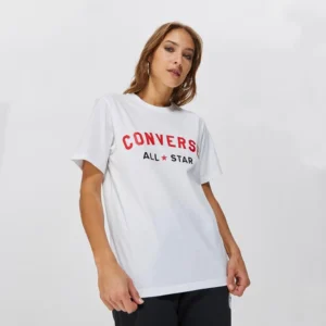 All Star Logo Printed Tee Black