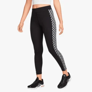 W Nsw Gingham Hr 7/8 Tight