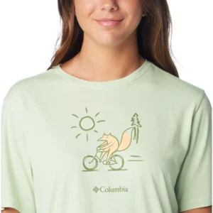 Bluebird Day™ Relaxed Crew Neck - Sage Leaf Heather/Foxy Peddle