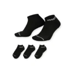 U J Everyday Cush Poly Ns 3Pr - 144